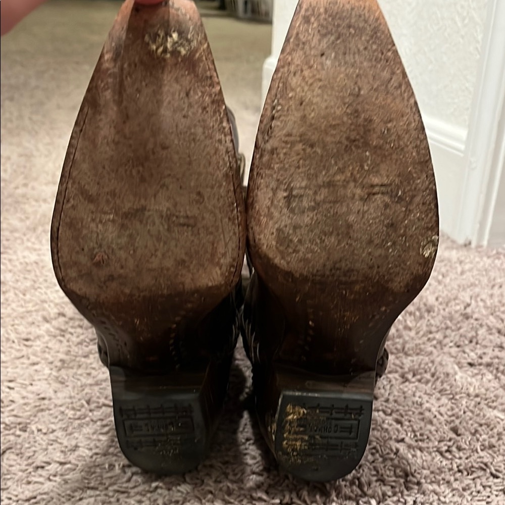 Corral EUC Brown Embroidered Women’s Western Boots - Picture 7 of 15